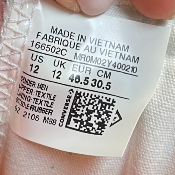 Converse UNT1TL3D Hi Not a Chuck Mens Size 12 Black Athletic Shoes Sneakers - Picture 9 of 10